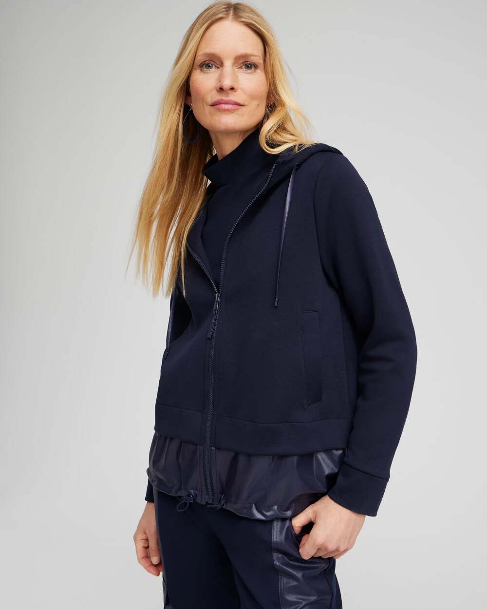 Zenergy® Double Knit Mix Jacket | Chico's Zenergy® Double Knit Mix Jacket | Chico's
